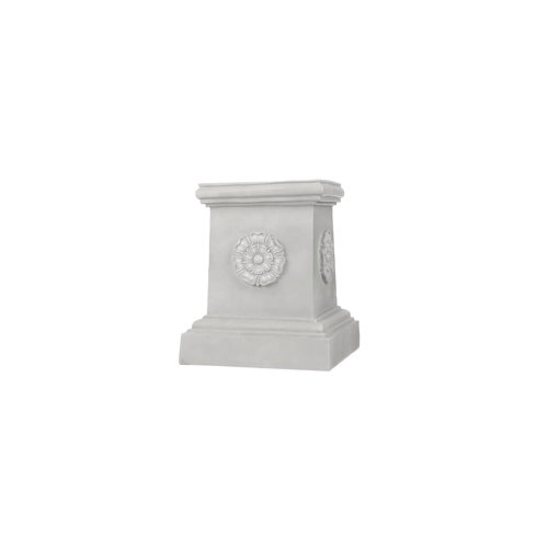 Design Toscano English Rosette Pedestal & Reviews Wayfair